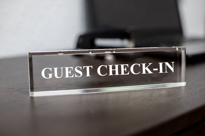 Guest Check-In - Office Desk Accessories D?cor