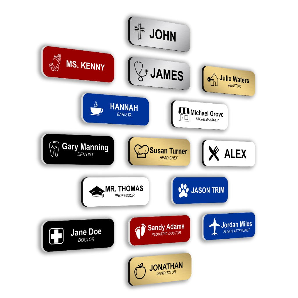 Custom Designed Badges