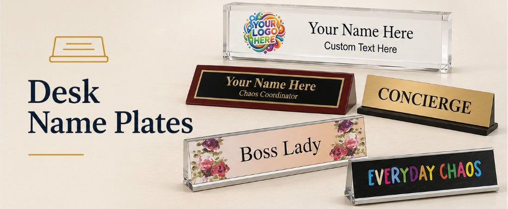 Desk Name Plates